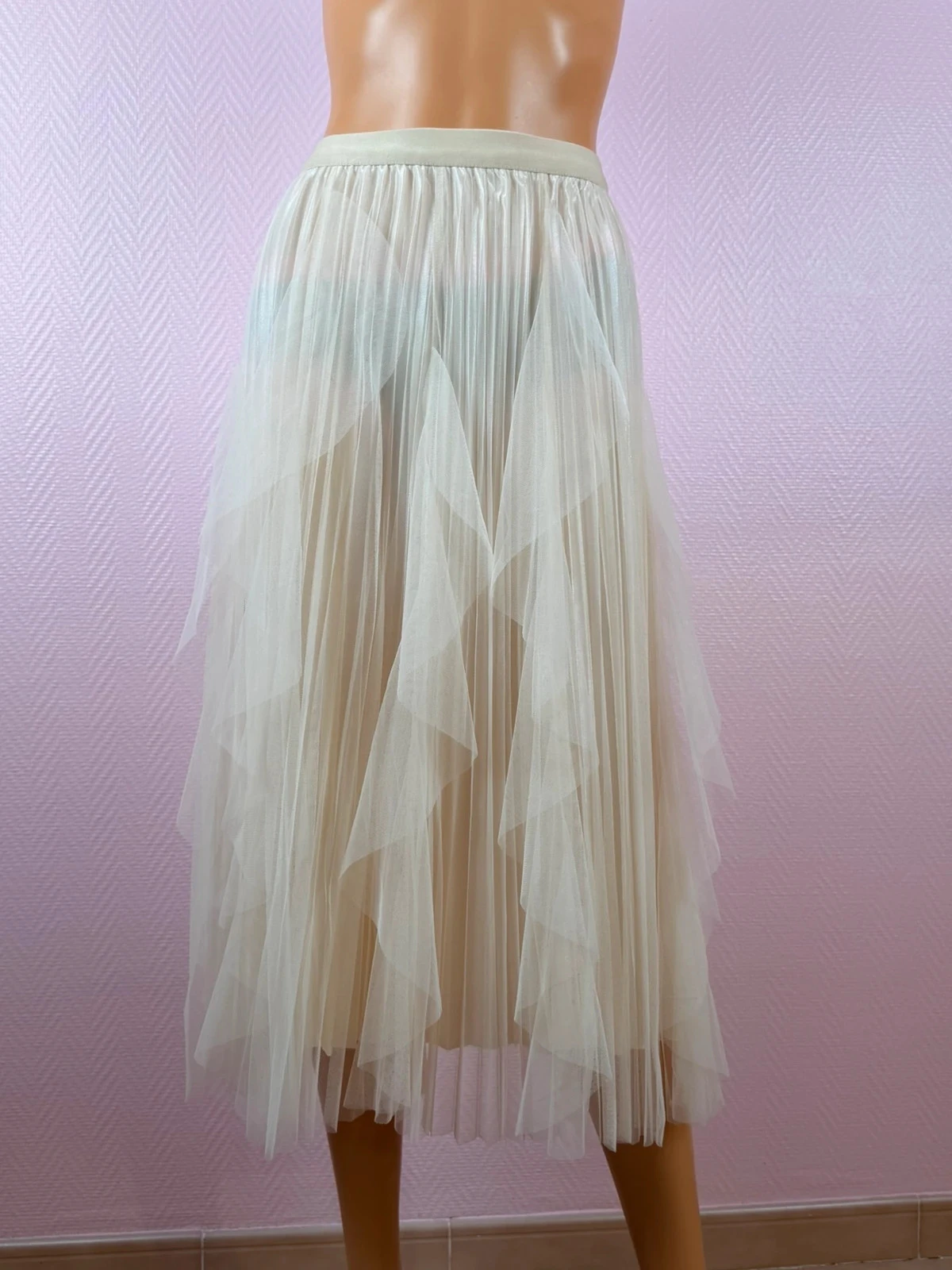 Jupe mi longue femme taille 34 Joséphine osey